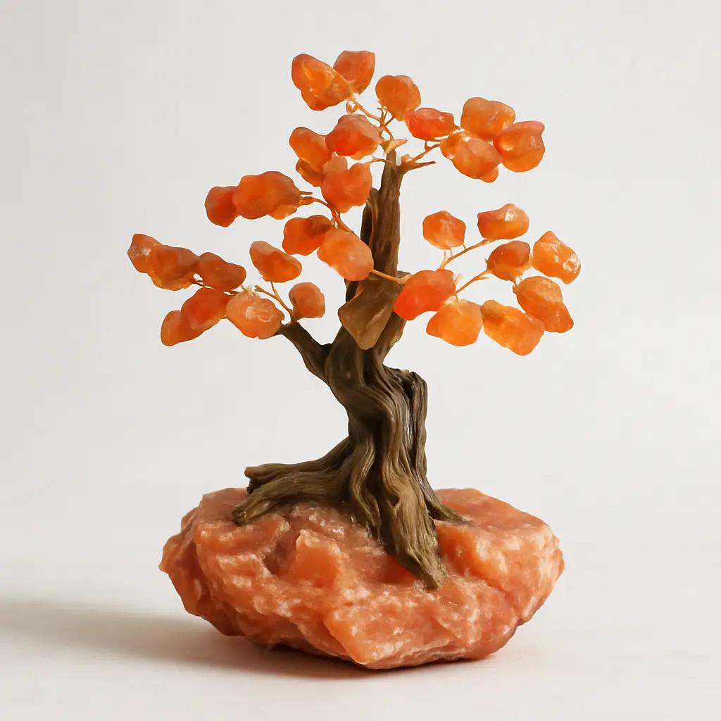 Arbre de Vie Calcite Orange