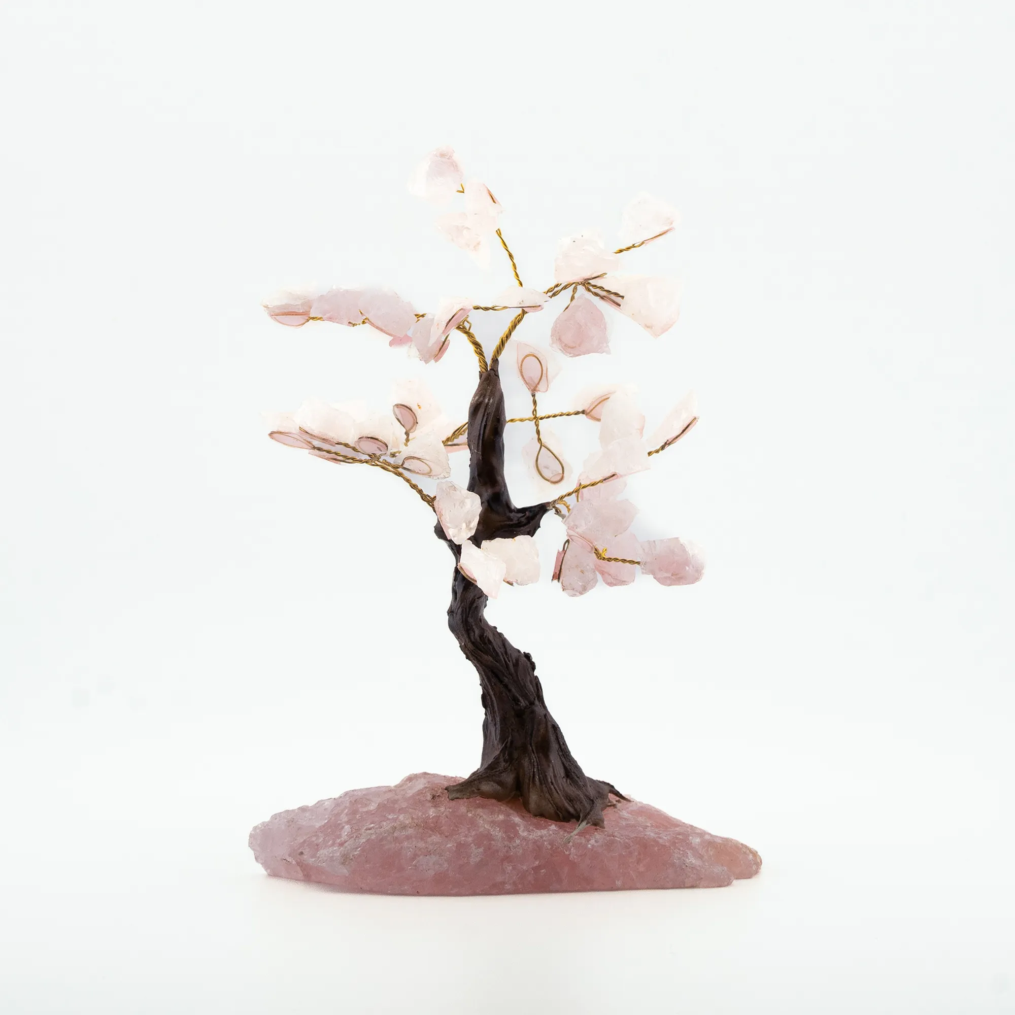Arbre de Vie Quartz Rose