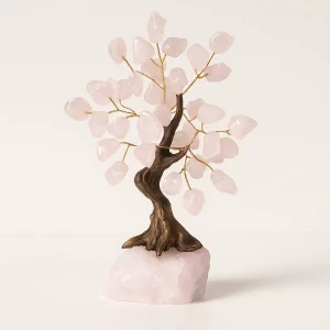 Arbre de Vie Quartz Rose