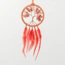 Attrape-Rêves Arbre de Vie Quartz Fraise