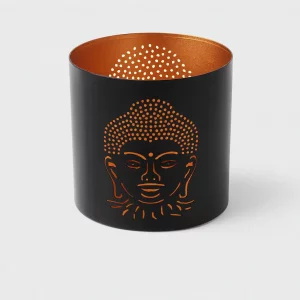Bougeoir Métal Bouddha