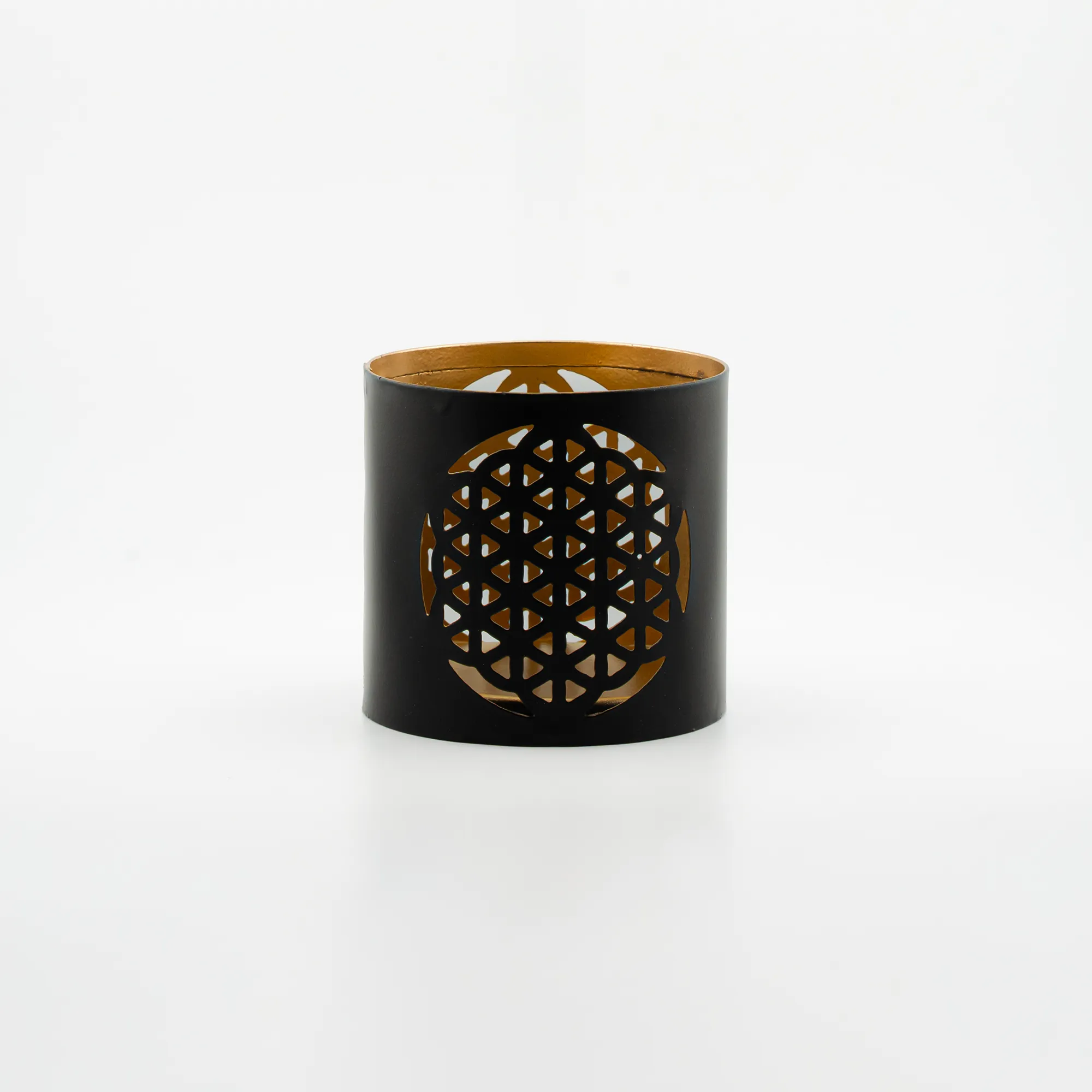 Bougeoir Métal Fleur de Vie