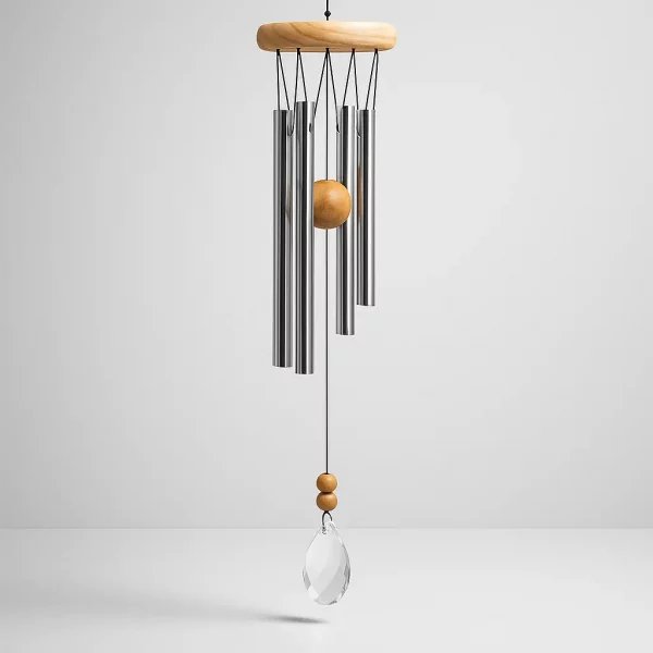 Carillon Cristal – 5 Tubes 48 cm