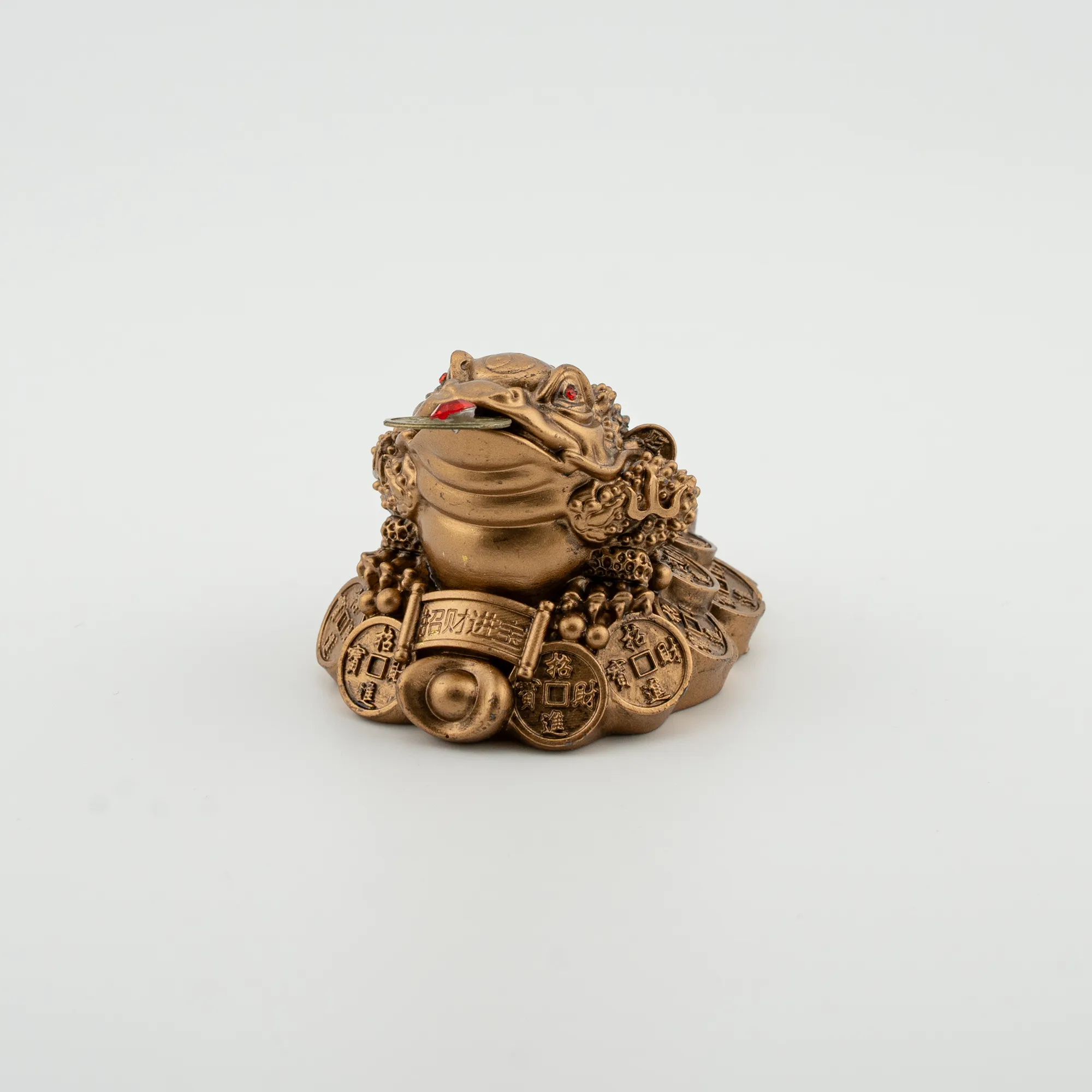 Grenouille Feng Shui Dorée