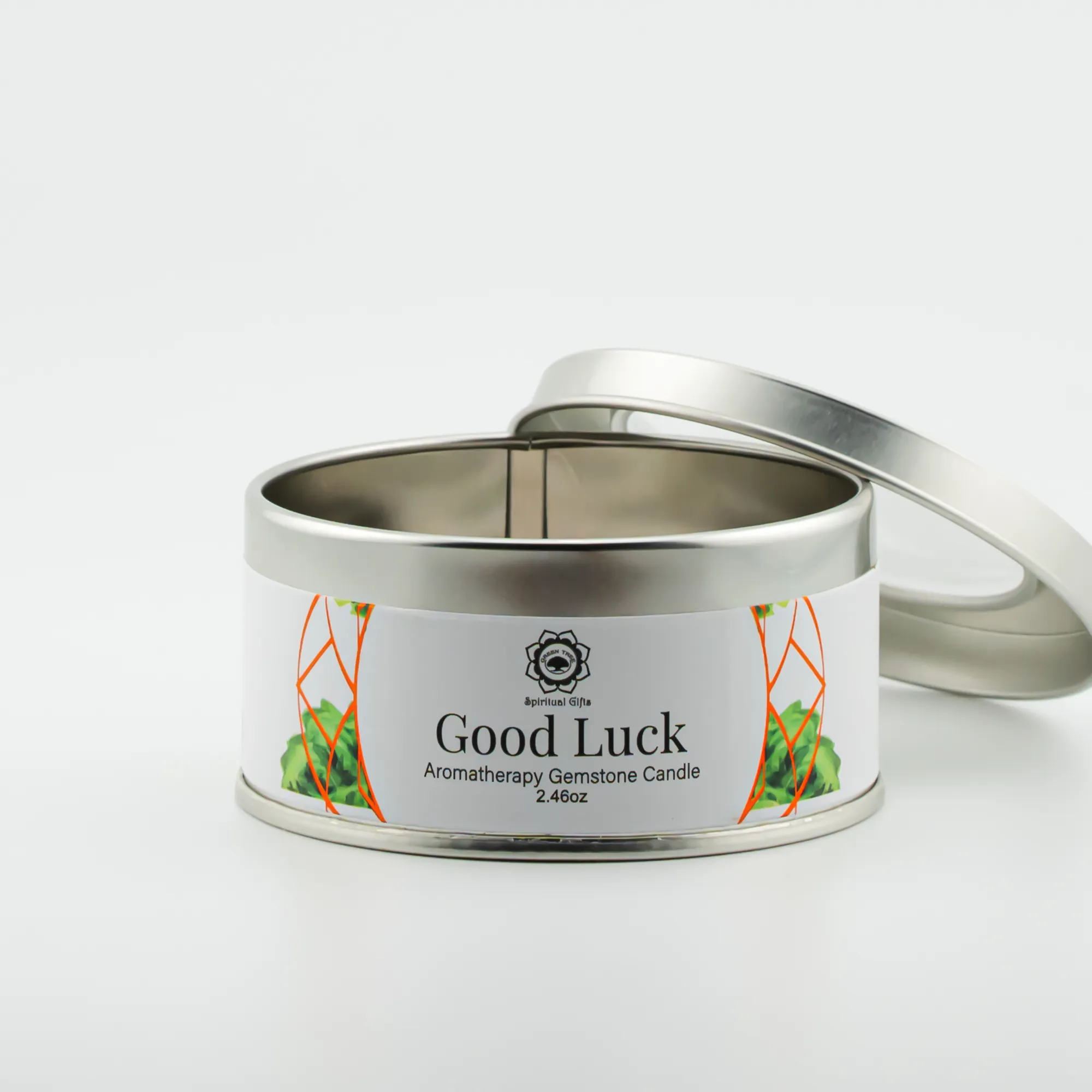 Bougie Aventurine – Bonne Chance (Patchouli)