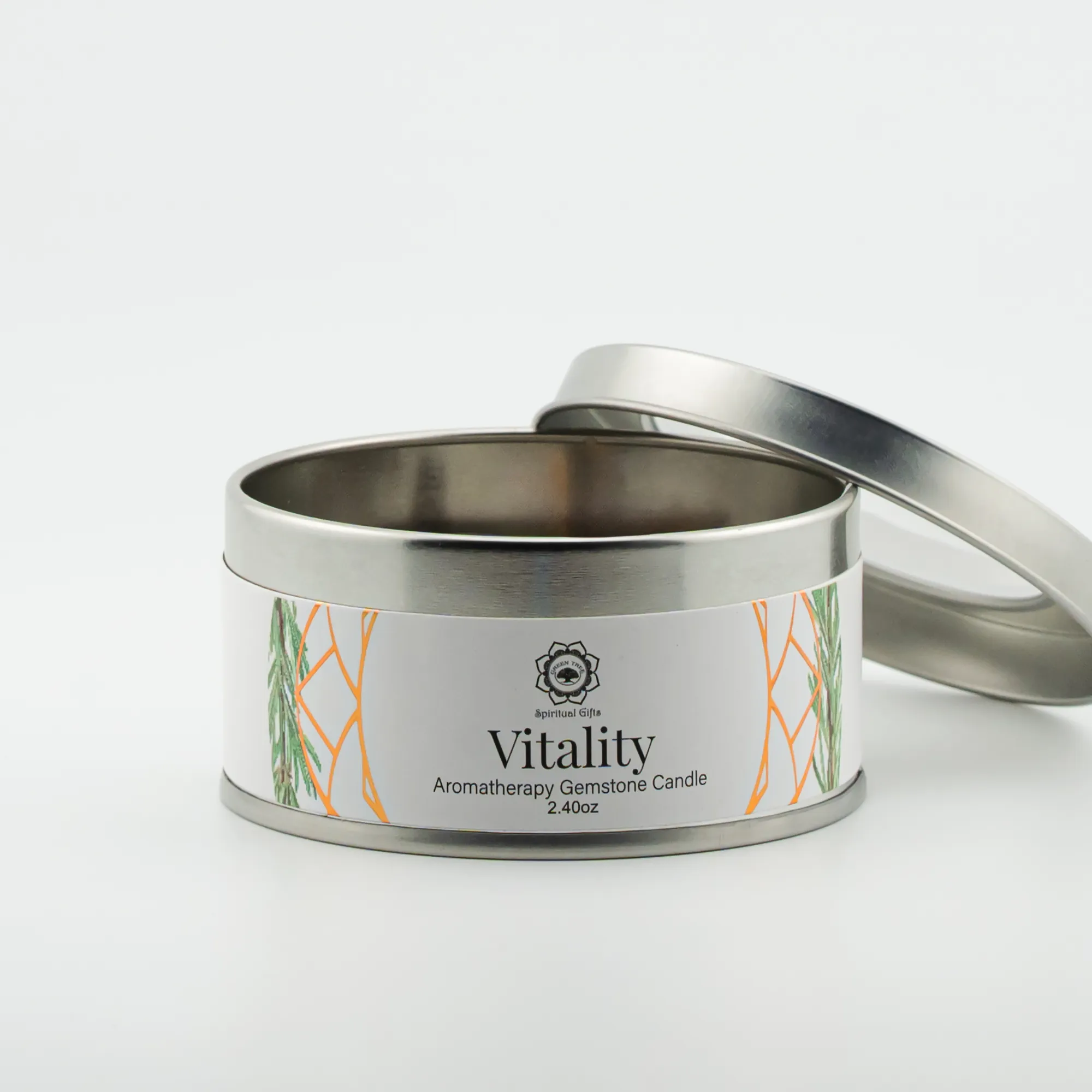 Bougie Œil de Tigre – Vitalité (Gingembre doux)