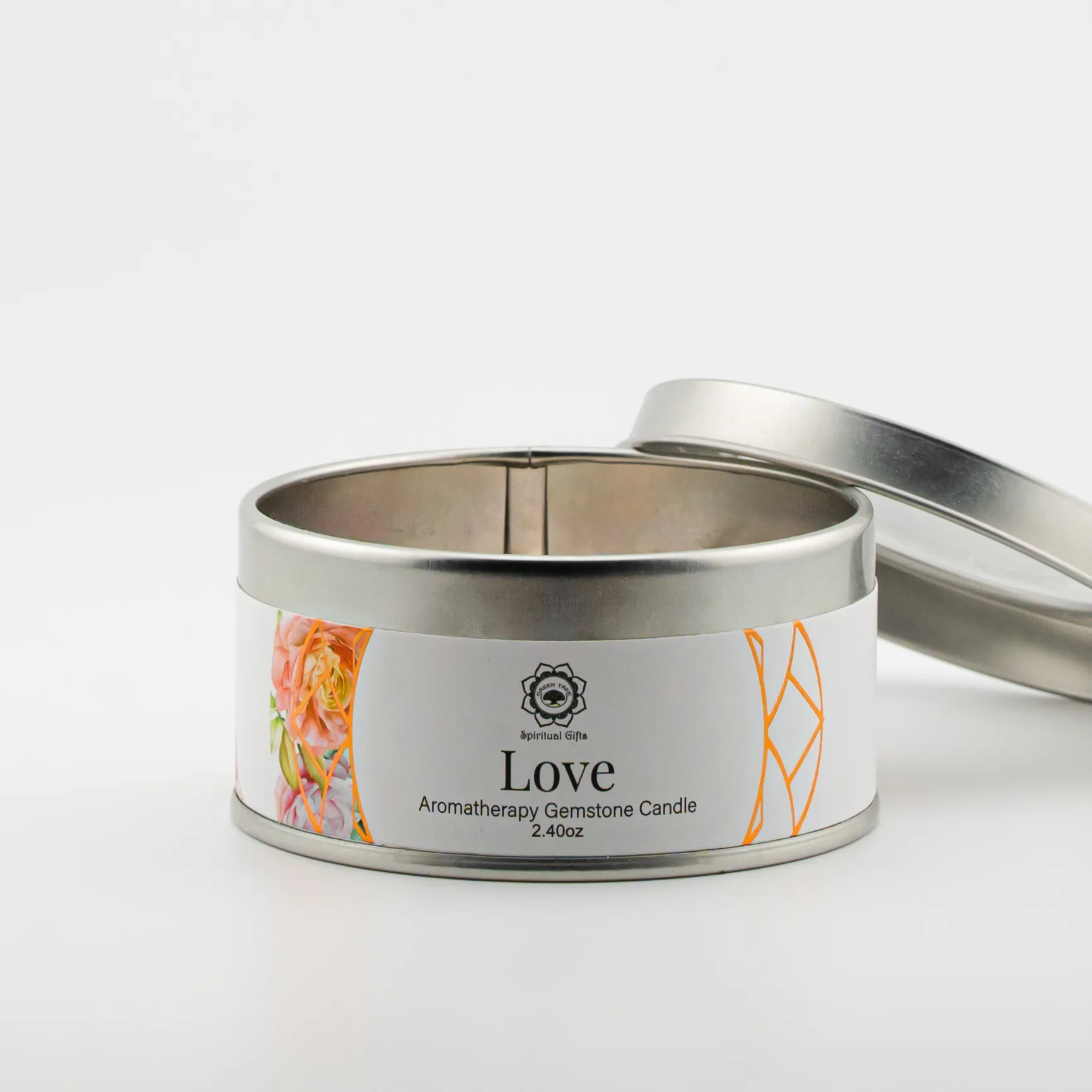 Bougie Quartz Rose – Amour (Rose)