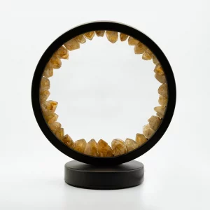 Lampe en Citrine – Édition Solaire