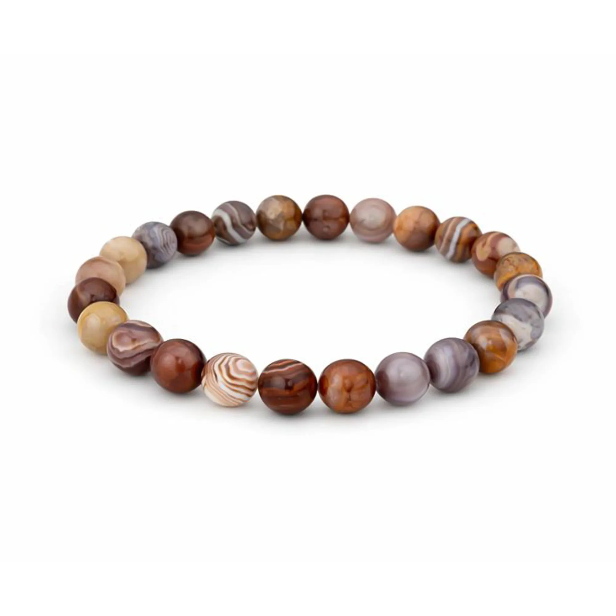 Bracelet Agate - Stabilité & Douce Force