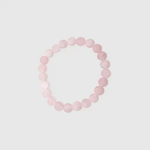 Bracelet Quartz Rose - Amour